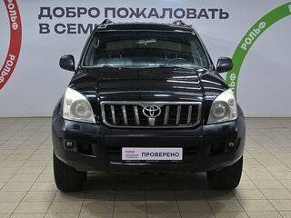 2007 Toyota Land Cruiser Prado 120 Series Рестайлинг, чёрный, 1350000 рублей, вид 2