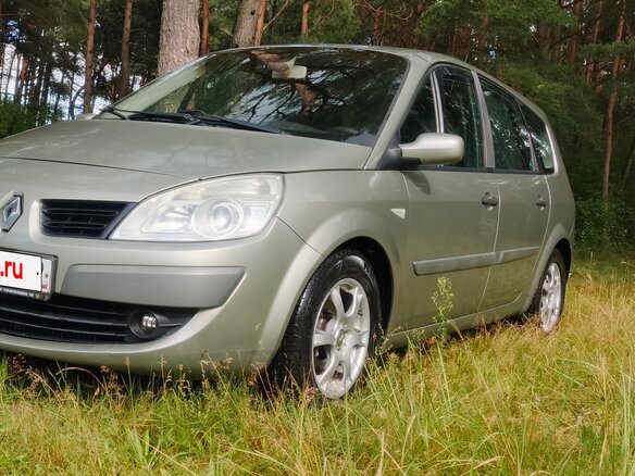 2007 Renault Scenic Grand II Рестайлинг, серый, 650000 рублей