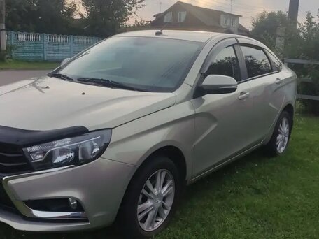 2018 Lada (ВАЗ) Vesta I, бежевый, 1100000 рублей, вид 1