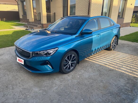 2024 Geely Emgrand II, синий, 1850000 рублей