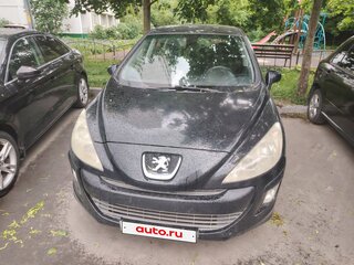 2008 Peugeot 308 I, чёрный, 225000 рублей, вид 1