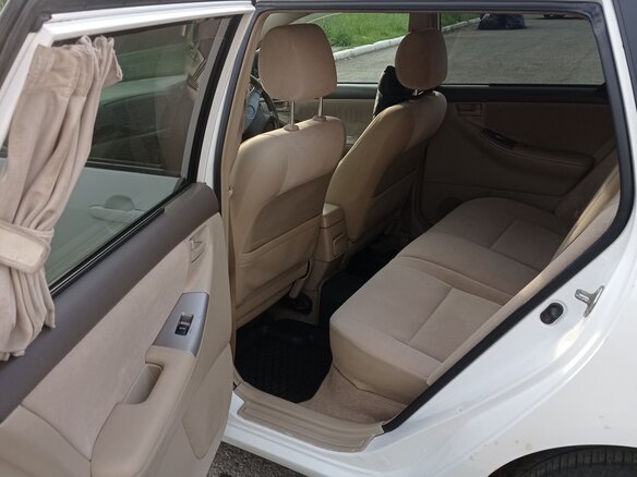 2005 Toyota Corolla Fielder IX (E120, E130) Рестайлинг, белый, 590000 рублей - вид 14