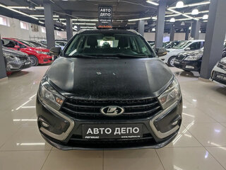 2017 Lada (ВАЗ) Vesta SW I, чёрный, 869000 рублей, вид 2