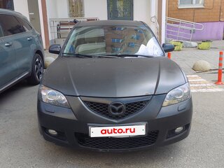 2008 Mazda 3 I (BK) Рестайлинг, чёрный, 333000 рублей, вид 1