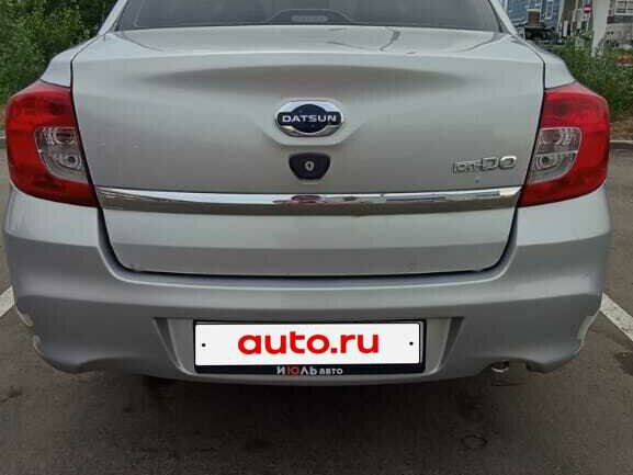 2014 Datsun on-DO I, серебристый, 350000 рублей - вид 3