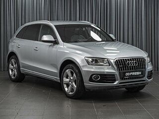 2013 Audi Q5 I (8R) Рестайлинг, серебристый, 1798000 рублей, вид 1