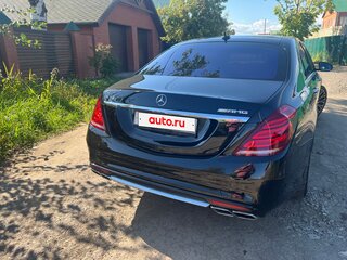 2015 Mercedes-Benz S-Класс AMG 63 AMG Long III (W222, C217), чёрный, 5290000 рублей, вид 4