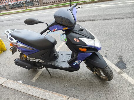 2017 Lifan LF125, синий, 55000 рублей, вид 2