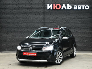 2012 Volkswagen Polo Cross V, чёрный, 700000 рублей, вид 1