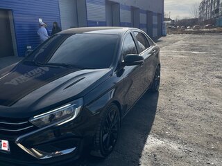 2024 Lada (ВАЗ) Vesta I Рестайлинг (NG), чёрный, 1300000 рублей, вид 1