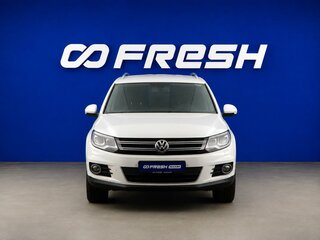 2012 Volkswagen Tiguan I Рестайлинг, белый, 1549099 рублей, вид 3