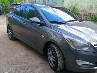 2016 Hyundai Solaris I Рестайлинг, белый, 420000 рублей, вид 3