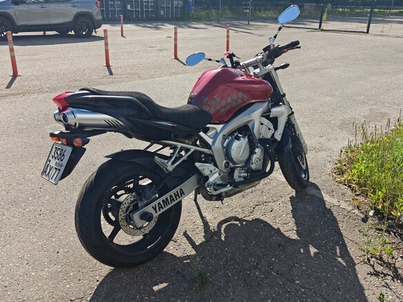 2005 Yamaha FZ6, красный, 330000 рублей - вид 13