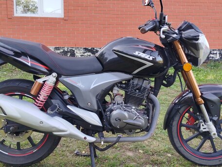 2014 Stels Flame 200, чёрный, 97000 рублей, вид 2