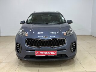 2017 Kia Sportage IV, синий, 1790000 рублей, вид 2