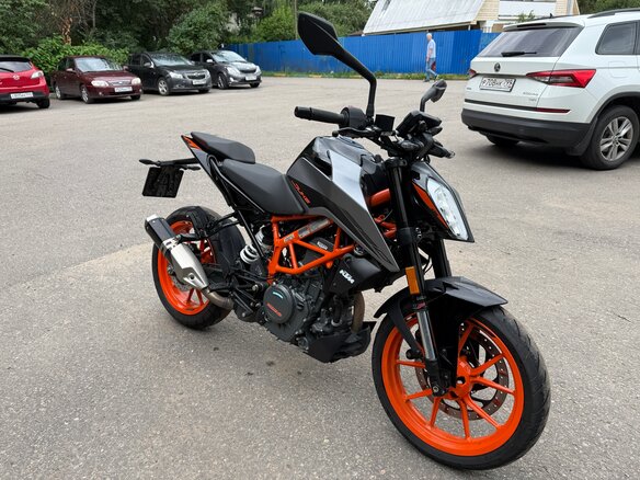 2022 KTM 390 Duke, серый, 550000 рублей - вид 7
