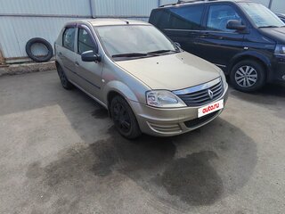 2011 Renault Logan I Рестайлинг, бежевый, 340000 рублей, вид 1