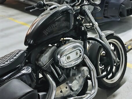 2012 Harley-Davidson Sportster 883, чёрный, 600000 рублей, вид 2