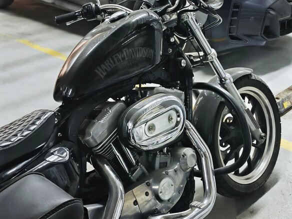 2012 Harley-Davidson Sportster 883, чёрный, 600000 рублей - вид 1