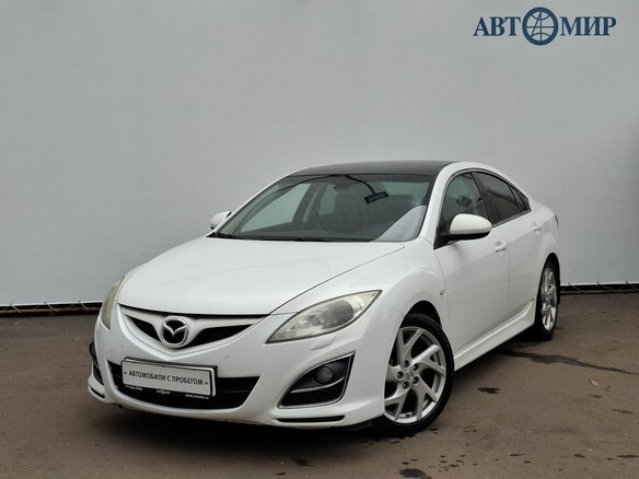 2011 Mazda 6 II (GH) Рестайлинг, белый