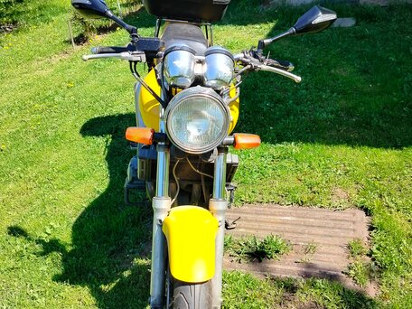 1993 Honda CB 400 Super Four, жёлтый, 260000 рублей, вид 3