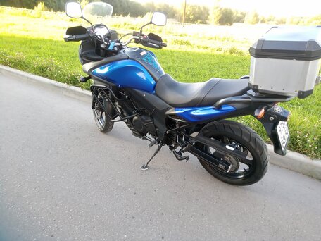 2013 Suzuki V-Strom DL 650, синий, 600000 рублей, вид 2