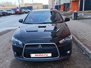 2008 Mitsubishi Lancer X, чёрный, 1150000 рублей, вид 2
