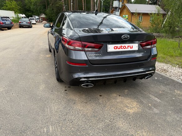 2019 Kia Optima IV Рестайлинг, серый, 1600000 рублей - вид 6