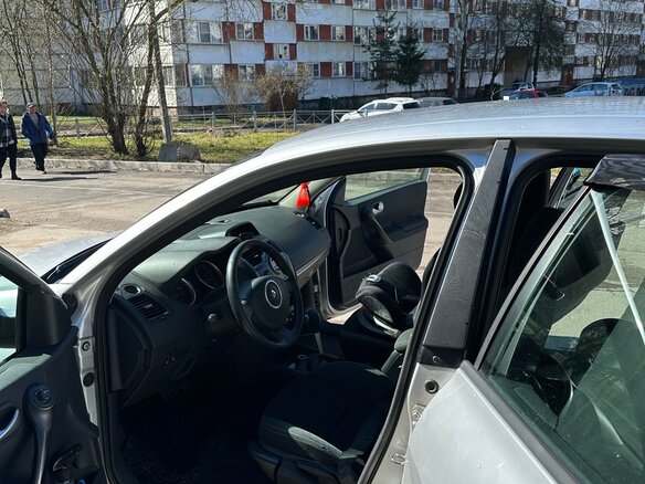 2008 Renault Megane II Рестайлинг, серый, 330000 рублей - вид 7