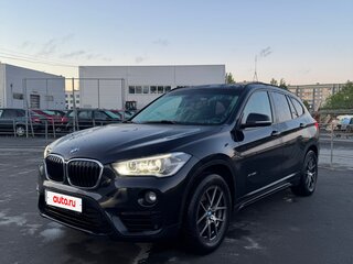 2017 BMW X1 20i xDrive II (F48), чёрный, 2350000 рублей, вид 1