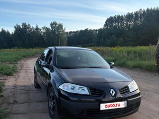 2007 Renault Megane II Рестайлинг, чёрный, 425000 рублей, вид 1