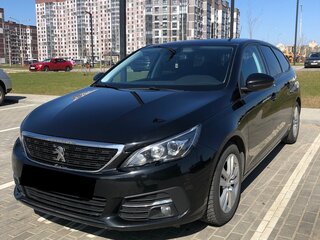 2019 Peugeot 308 II Рестайлинг, чёрный, 986570 рублей, вид 1