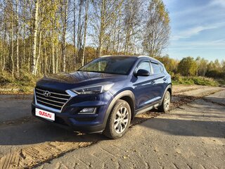 2020 Hyundai Tucson III Рестайлинг, синий, 2600000 рублей, вид 2