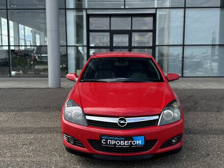 2009 Opel Astra GTC H Рестайлинг, красный, 475000 рублей, вид 2
