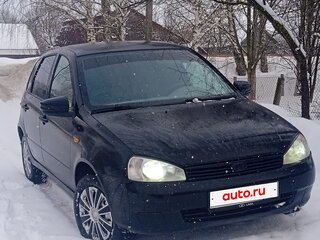 2010 Lada (ВАЗ) Kalina I, чёрный, 200000 рублей, вид 1