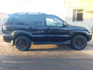 2005 Toyota Land Cruiser Prado 5-speed 120 Series, чёрный, 2650000 рублей, вид 4