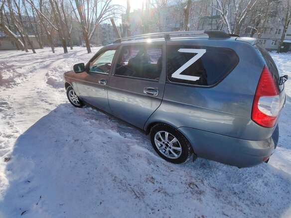 2012 Lada (ВАЗ) Priora I, серый, 350000 рублей - вид 3