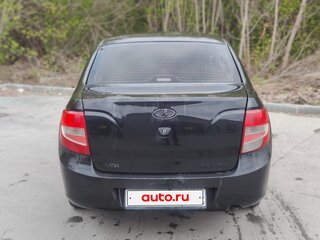 2012 Lada (ВАЗ) Granta I, чёрный, 200000 рублей, вид 4