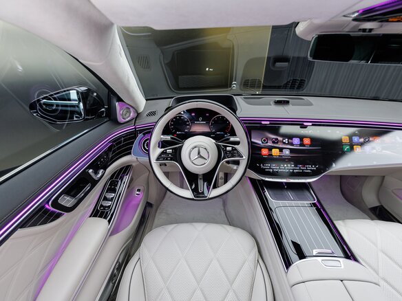 2026 Mercedes-Benz Maybach S-Класс 580 II (Z223) Рестайлинг, чёрный - вид 17
