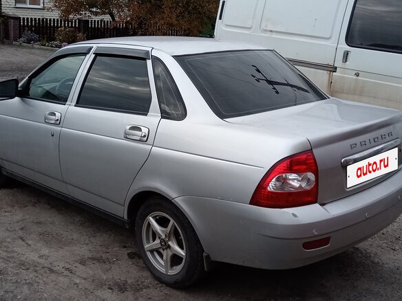 2010 Lada (ВАЗ) Priora I, серебристый, 320000 рублей - вид 5