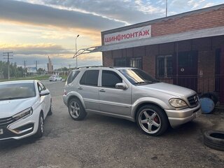 2001 Mercedes-Benz M-Класс AMG 55 AMG I (W163) Рестайлинг, серебристый, 770000 рублей, вид 5