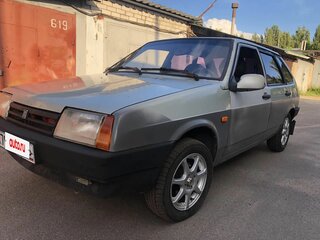 2002 Lada (ВАЗ) 2109, серебристый, 175000 рублей, вид 2