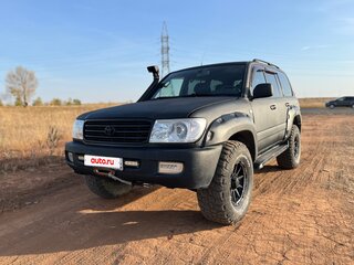 1998 Toyota Land Cruiser 100 Series, чёрный, 1890000 рублей, вид 2