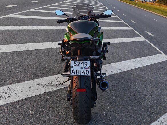 2020 Kawasaki Ninja 1000 SX, зелёный, 1200000 рублей - вид 4