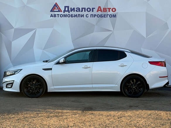 2015 Kia Optima III Рестайлинг, белый, 1210000 рублей - вид 7