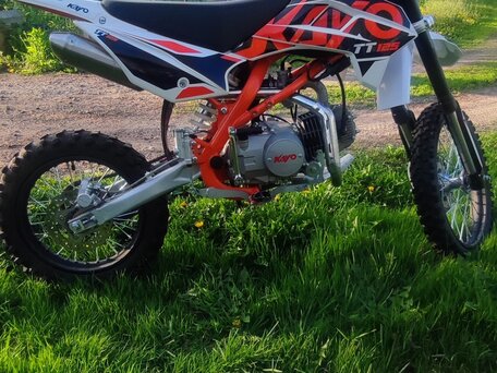 2024 Kayo Basic TT125, оранжевый, 85000 рублей, вид 2