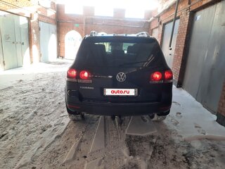 2007 Volkswagen Touareg I, чёрный, 950000 рублей, вид 4