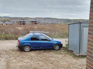 2007 Renault Logan I, синий, 230000 рублей, вид 1