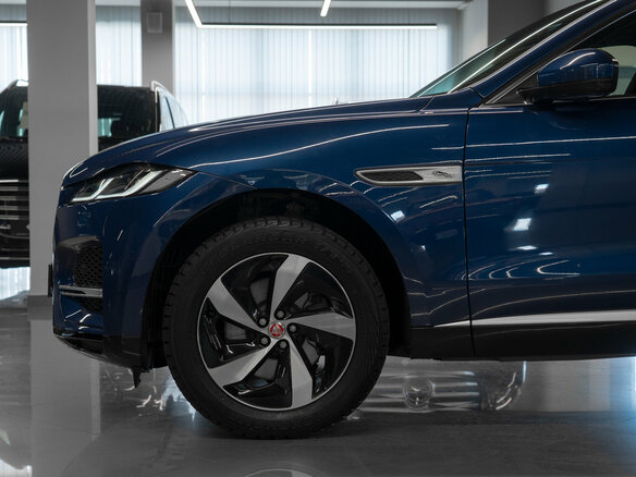 2021 Jaguar F-Pace I Рестайлинг, синий - вид 27