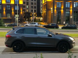 2011 Porsche Cayenne Diesel II (958), коричневый, 3000000 рублей, вид 4